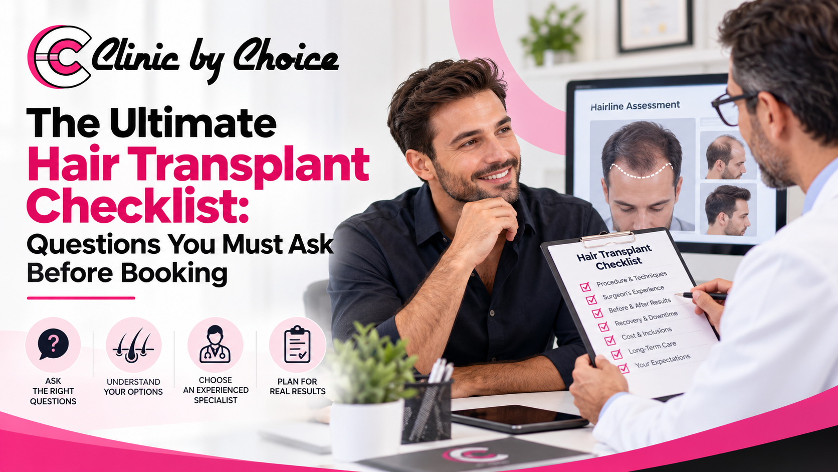The Ultimate Hair Transplant Checklist: Questions You Must Ask Before Booking